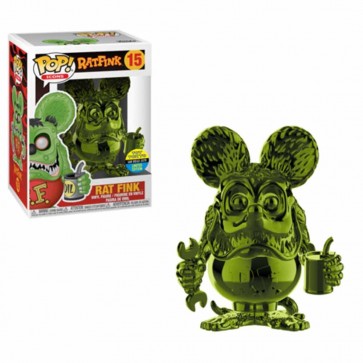 Ratfink - Ratfink Green Chrome Pop! Vinyl SDCC 2019