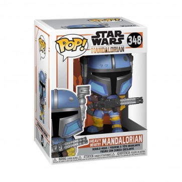 Star Wars: The Mandalorian - Heavy Infantry Metallic US Exclusive Pop! Vinyl