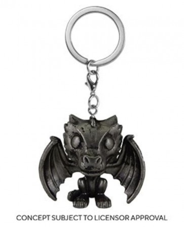 Game of Thrones - Drogon (Iron) Pocket Pop! Keychain