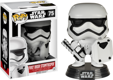 Star Wars - First Order Stormtrooper with Shield Episode 7 The Fiorce Awakens Pop! Vinyl Figure