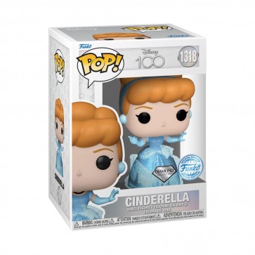 Disney: D100 - Cinderella Diamond Glitter Pop! Vinyl