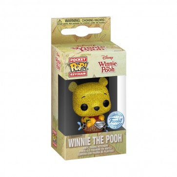 Winnie the Pooh - Winnie The Pooh US Exclusive Diamond Glitter Pop! Keychain