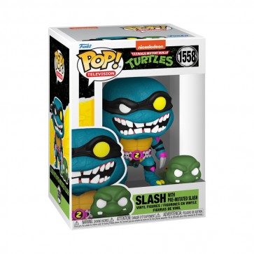 Teenage Mutant Ninja Turtles - Slash w/Mouser Pop! Vinyl