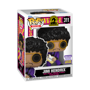 Jimi Hendrix - Purple Jimi Hendrix Pop! Vinyl SDCC 2023