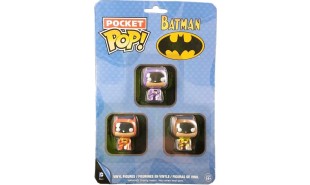 Batman - Brown, Purple & Orange Pocket Pop! 3 Pack