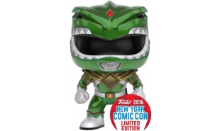 Power Rangers - Green Ranger Metallic Pop! NYCC 2016