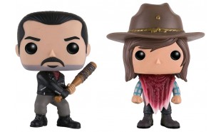 The Walking Dead - Negan & Carl Grimes US Exclusive Pop! Vinyl 2-pack