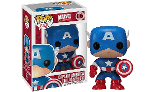 Captain America - Pop! Vinyl Vinyl Figure