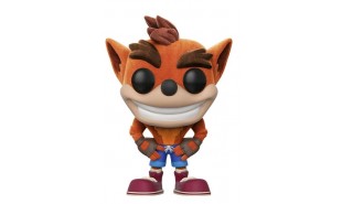 Crash Bandicoot - Crash Bandicoot Flocked US Exclusive Pop! Vinyl
