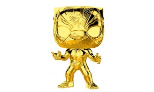 Marvel Studios 10th Anniversary - Black Panther Gold Chrome Pop! Vinyl