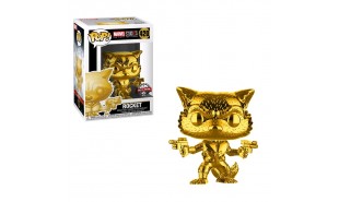 Marvel Studios - 10th Anniversary Rocket Raccoon Gold Chrome US Exclusive Pop! Vinyl