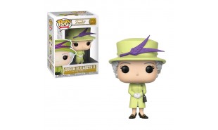Royal Family - Queen Elizabeth II Green Dress Pop! Vinyl