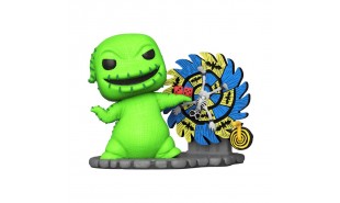 The Nightmare Before Christmas - Oogie Boogie with Spinwheel Neon US Exclusive Pop! Deluxe