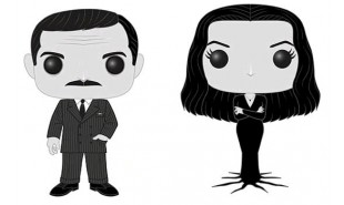 Addams Family - Morticia and Gomez Black & White US Exclusive Pop! Vinyl 2-pack