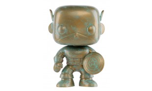 Captain America - Marvel 80th Anniversary Patina US Exclusive Pop! Vinyl
