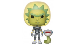 Rick and Morty - Rick Space Suit with Snake Pop! Vinyl