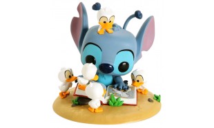 Lilo & Stitch - Stitch with Book & Ducks US Exclusive Pop! Deluxe
