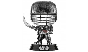 Star Wars - Knight of Ren Scythe Episode IX Rise of Skywalker Hematire Chrome Pop! Vinyl