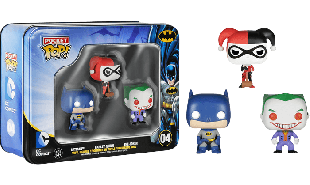 Batman - Batman, Harley Quinn and Joker Pocket Pop! 3-Pack Tin