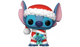 Lilo & Stitch - Santa Stitch with Scrump US Exclusive Pop! Vinyl