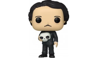 Icons - Edgar Allen Poe with Skull Glow US Exclusive Pop! Vinyl