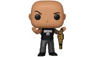 WWE - The Rock w/Championship Belt Metallic US Exclusive Pop! Vinyl