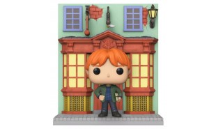 Harry Potter - Quality Quidditch Supplies with Ron Diagon Alley US Exclusive Pop! Deluxe