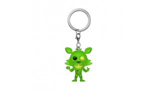 Five Nights at Freddy's: Special Delivery - Radioactive Foxy Pocket Pop! Keychain