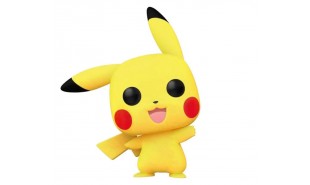 Pokemon - Pikachu Waving Flocked US Exclusive Pop! Vinyl