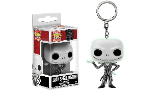 The Nightmare Before Christmas - Jack Skellington Glow Pocket Pop! Keychain