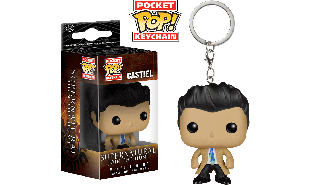 Supernatural - Castiel Pocket Pop! Keychain