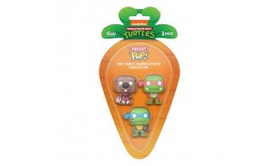 Teenage Mutant Ninja Turtles - Splinter, Leonardo & Raphael Carrot Pocket Pop! 3-Pack