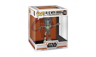 Star Wars - IG-12 with Grogu Pop! Deluxe