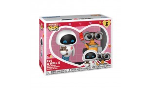 Wall-E - Eve & Wall-E Valentines Pocket Pop! 2-Pack