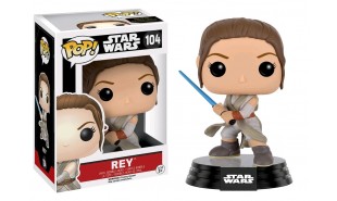 Star Wars - Rey with Lightsaber Episode 7 The Force Awakens Pop! Vinyl Figure