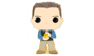 Friends - Chandler with chicken 4" Pop! Enamel Pin