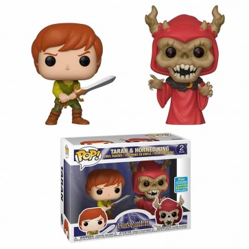 Black Cauldron - Taran Hornd King Pop! Vinyl 2-pack SDCC 2019