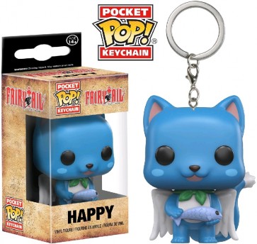 Fairy Tail - Happy Pocket Pop! Keychain