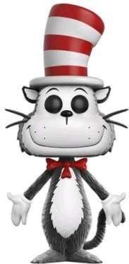 Dr Seuss - Cat in the Hat Flocked US Exclusive Pop! Vinyl