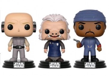 Star Wars - Lobot, Ugnaught, Bespin Guard US Exclusive Pop! Vinyl 3-Pack