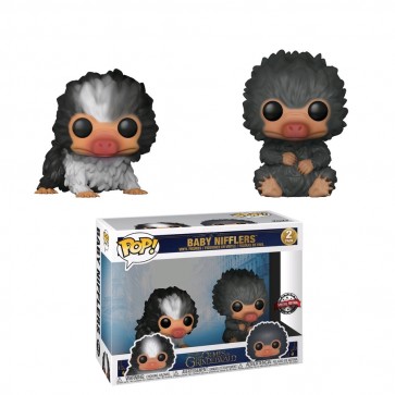 Fantastic Beasts 2: The Crimes of Grindelwald - Baby Nifflers #2 US Exclusve Pop! Vinyl 2-pack