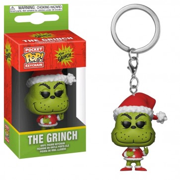 Dr Seuss - Grinch Christmas US Exclusive Pocket Pop! Keychain