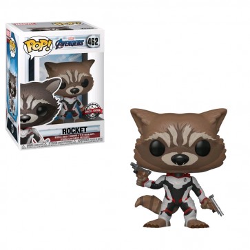 Avengers 4: Endgame - Rocket Team Suit US Exclusive Pop! Vinyl