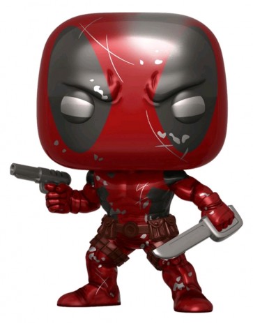 Deadpool - Deadpool 1st Appearance Metallic 80th Anniversary US Exclusive Pop! Vinyl