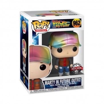 Back to the Future - Future Marty Metallic US Exclusive Pop! Vinyl