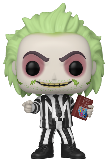 Beetlejuice - Beetlejuice with Handbook Glow Pop! Vinyl NYCC 2020