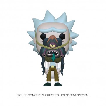 Rick and Morty - Rick with Glorzo Pop! Vinyl