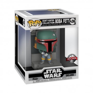 Star Wars - Boba Fett Metallic US Exclusive Pop! Deluxe Diorama