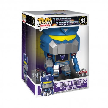 Transformers - Soundwave with Tapes US Exclusive 10" Pop! Vinyl