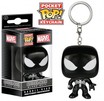 Spider-Man - Spider-Man Black Suit Pocket Pop! Keychain